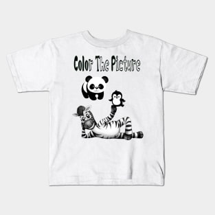 Color the picture Kids T-Shirt